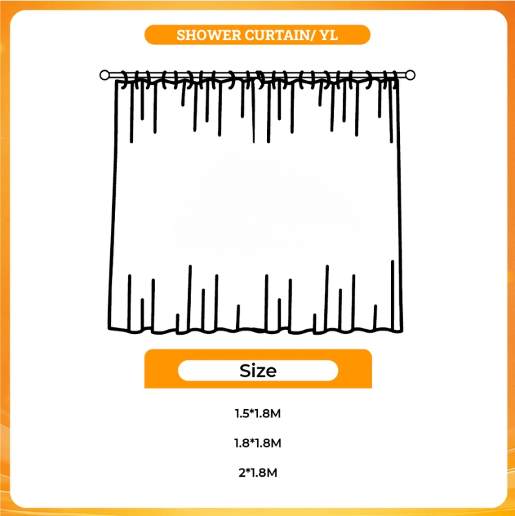 3D shower curtain - The Amazing Digital Circus Merch