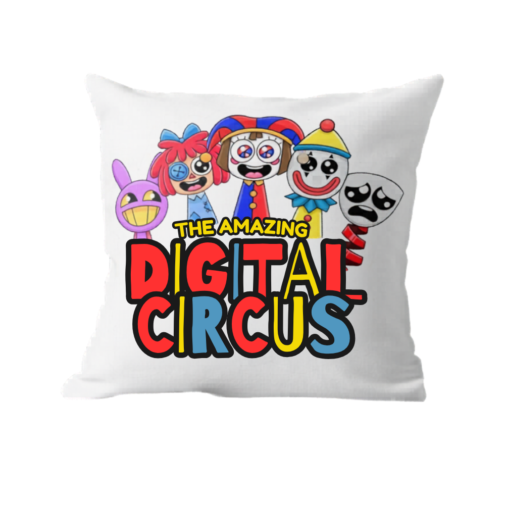 The Amazing Digital Circus Throw Pillows - The Amazing Digital Circus Merch