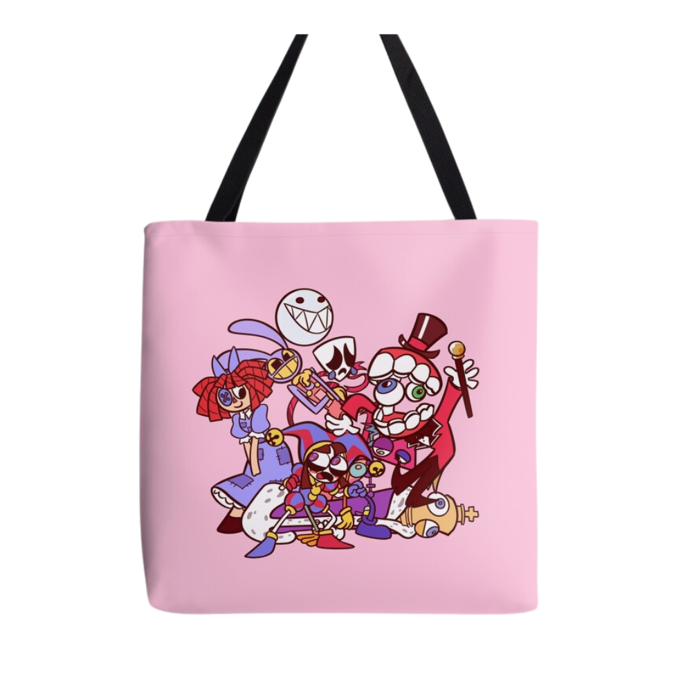 The Amazing Digital Circus Tote Bags - The Amazing Digital Circus Merch