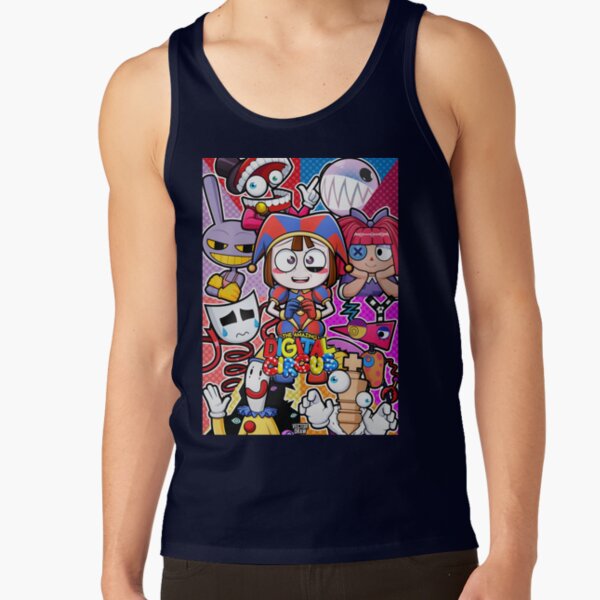 The Amazing Digital Circus Fanart Tank Top - Image 5