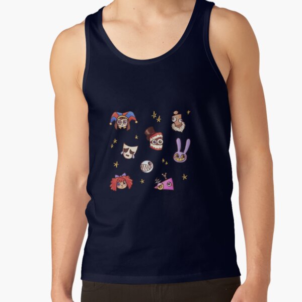 The Amazing Digital Circus Sticker Tank Top - Image 5