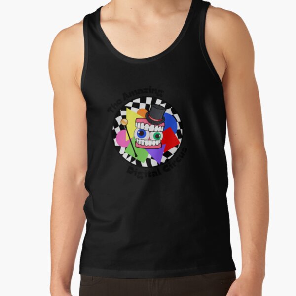 Whacky Rainbow Caine The Amazing Digital Circus Tadc Tank Top - Image 2