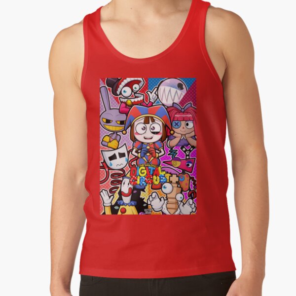 The Amazing Digital Circus Fanart Tank Top - Image 4