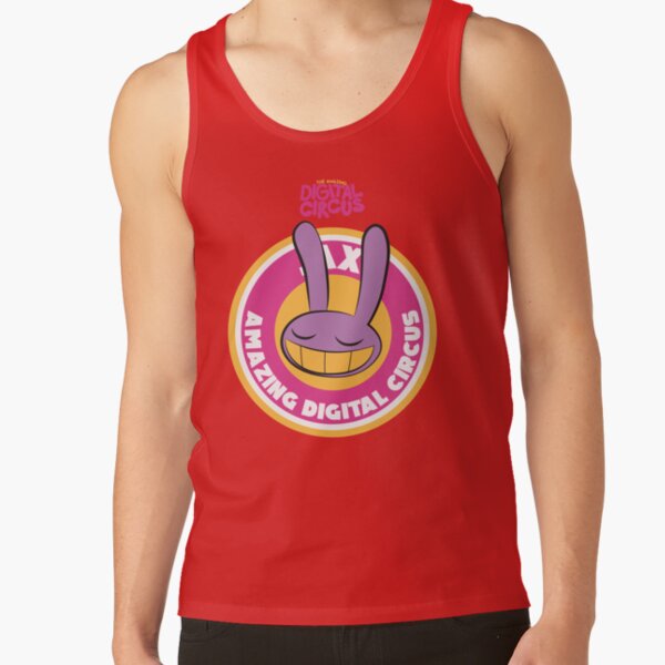 The Amazing Digital Circus Jax Circle Emblem Tank Top - Image 4