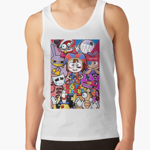 The Amazing Digital Circus Fanart Tank Top
