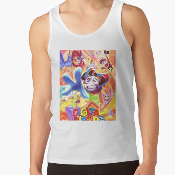 The Amazing Digital Circus Fanart Animation Series Tank Top - Image 2