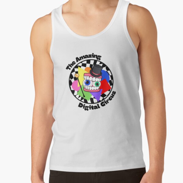 Whacky Rainbow Caine The Amazing Digital Circus Tadc Tank Top
