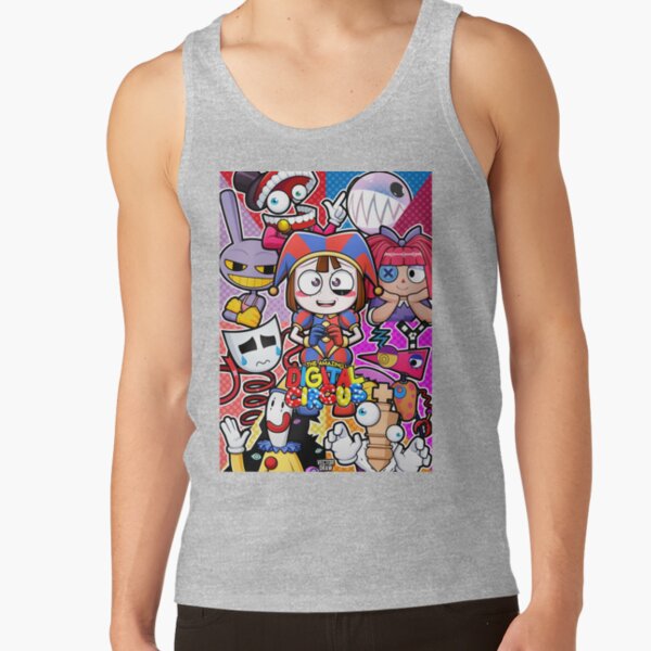 The Amazing Digital Circus Fanart Tank Top - Image 3
