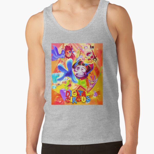 The Amazing Digital Circus Color Tank Top - Image 3