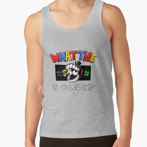 The Amazing Digital Circus What The Bleep Is Going On Tank Top - Image 4