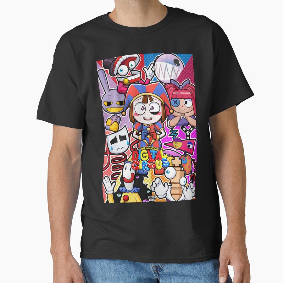 The Amazing Digital Circus Fanart T-shirt - Image 2
