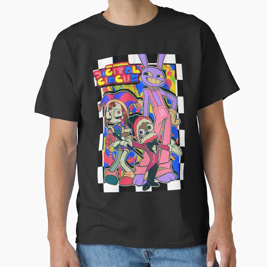 The Amazing Digital Circus Tv Series Art T-shirt - Image 2