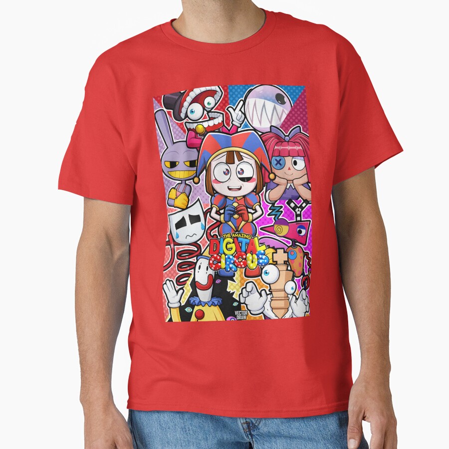 The Amazing Digital Circus Fanart T-shirt - Image 5