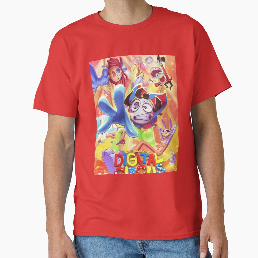 The Amazing Digital Circus Fanart Animation Series T-shirt - Image 5