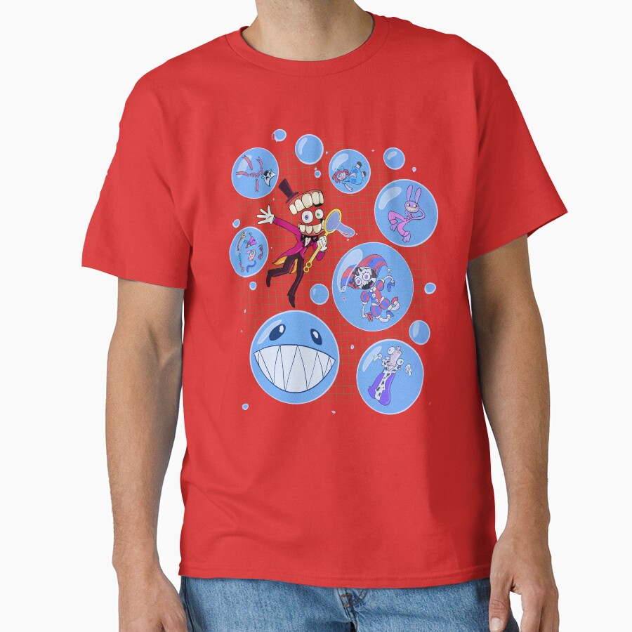 The Amazing Digital Circus Trapped In A Bubble T-shirt - Image 5