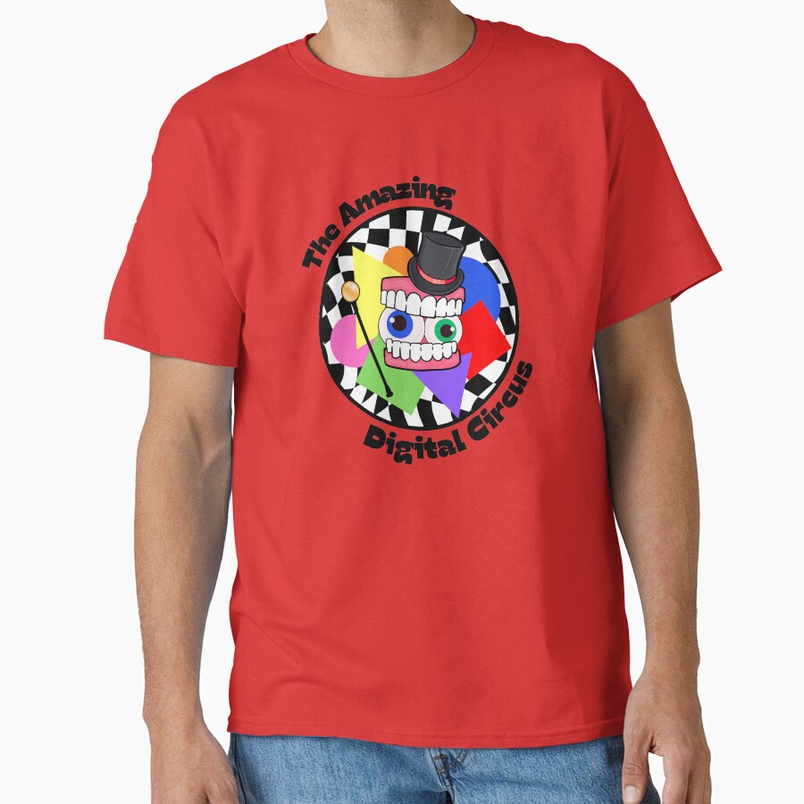 Whacky Rainbow Caine The Amazing Digital Circus Tadc T-shirt - Image 5