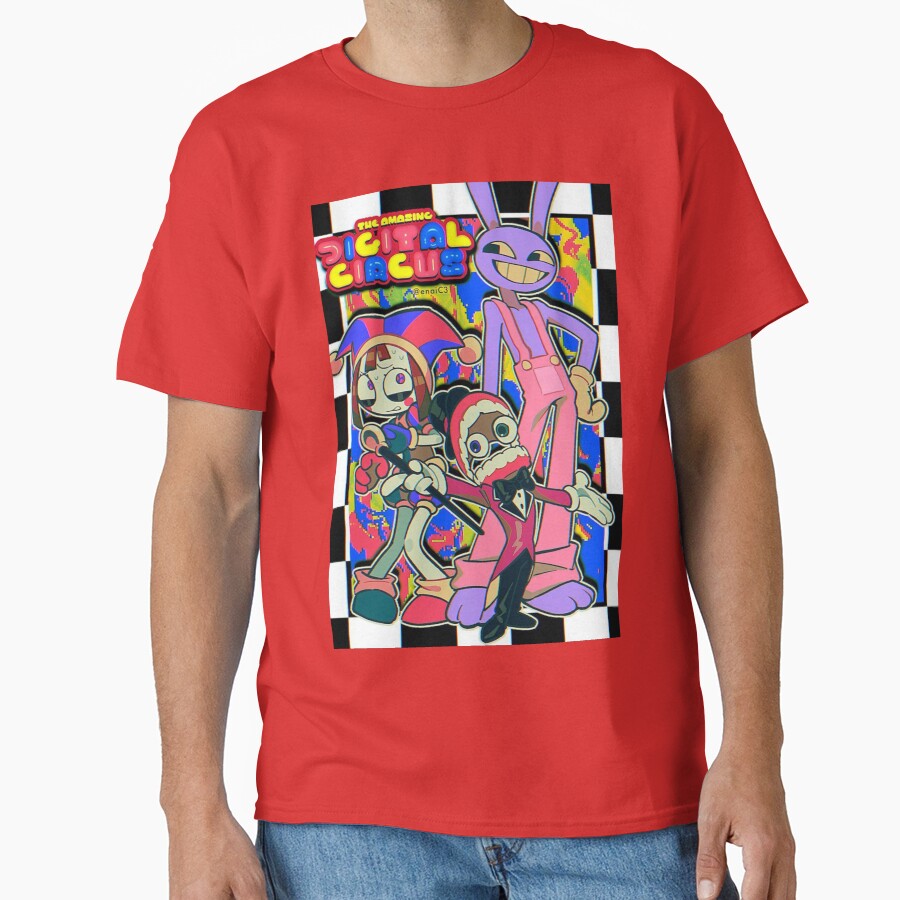 The Amazing Digital Circus Tv Series Art T-shirt - Image 5