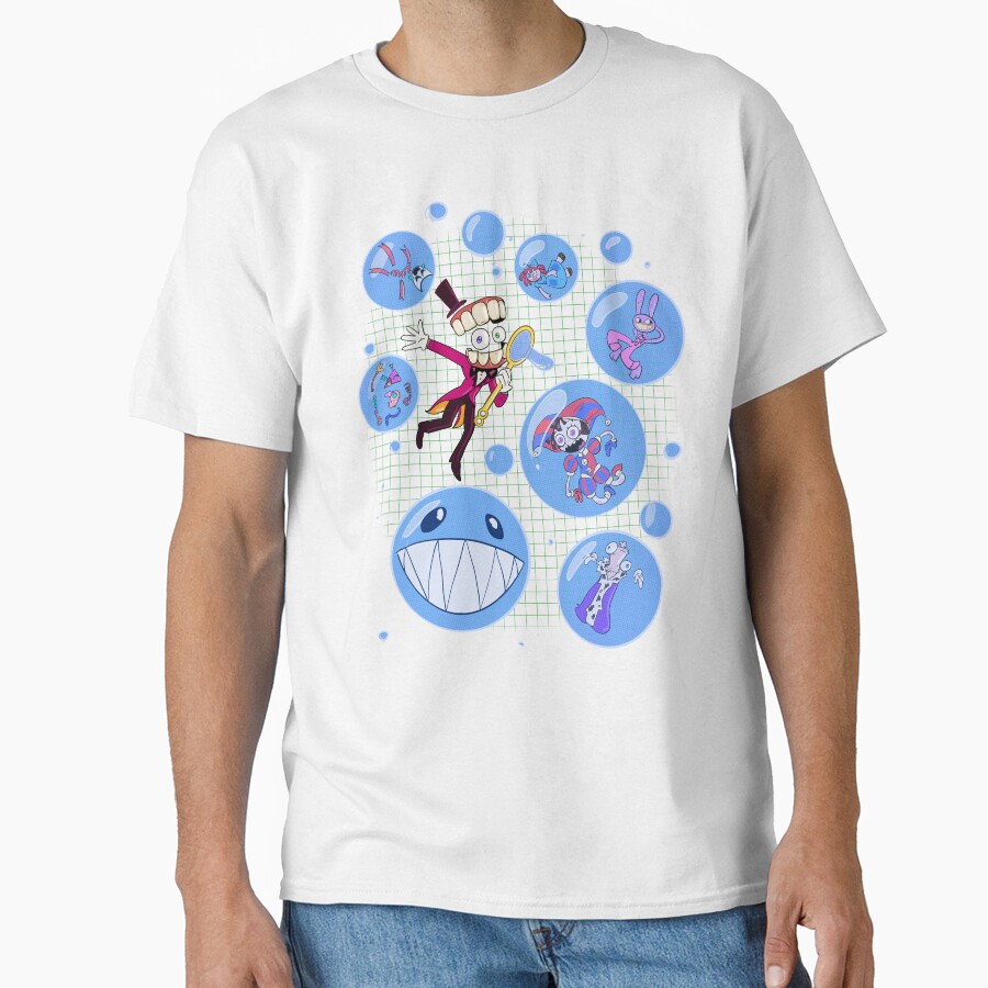 The Amazing Digital Circus Trapped In A Bubble T-shirt - Image 2