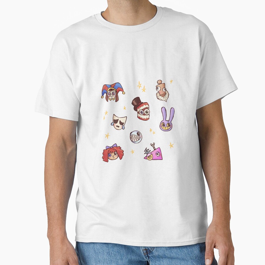 The Amazing Digital Circus Sticker T-shirt - Image 2