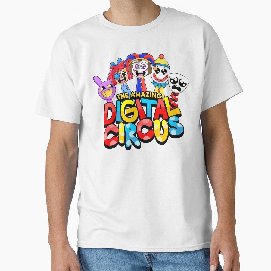 Amazing Digital Circus Characters Cute Design T-shirt - Image 2