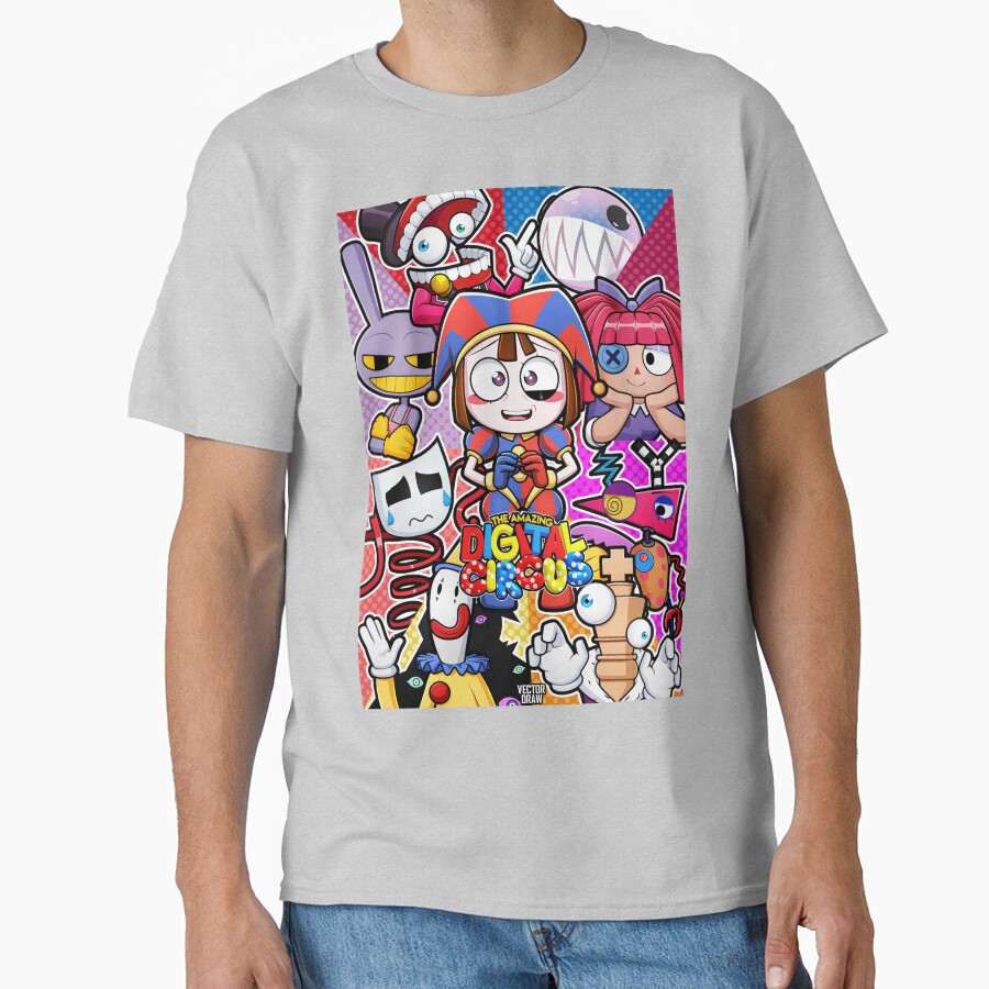 The Amazing Digital Circus Fanart T-shirt - Image 3