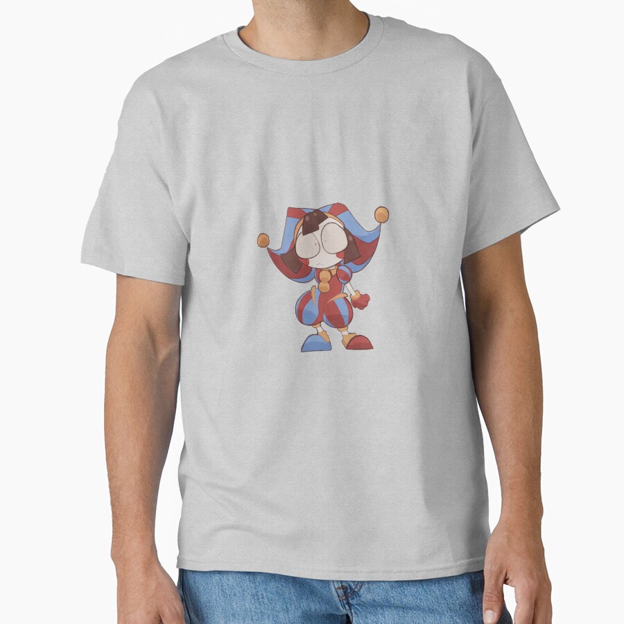 Pomni The Amazing Digital Circus Sticker T-shirt