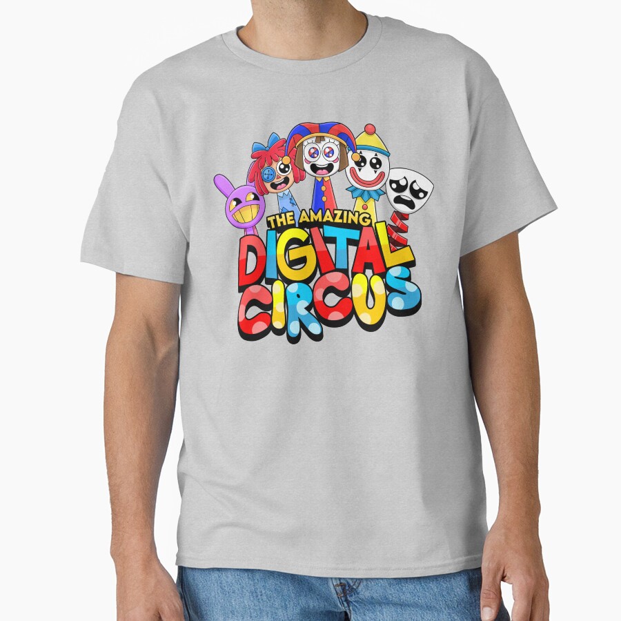 Amazing Digital Circus Characters Cute Design T-shirt - Image 3