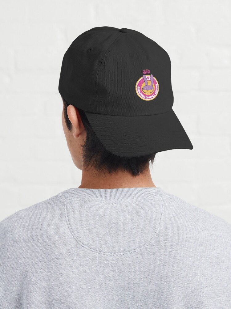 The Amazing Digital Circus Jax Circle Emblem Grunge Style Cap - Image 3