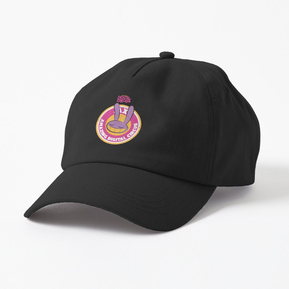 The Amazing Digital Circus Jax Circle Emblem Grunge Style Cap
