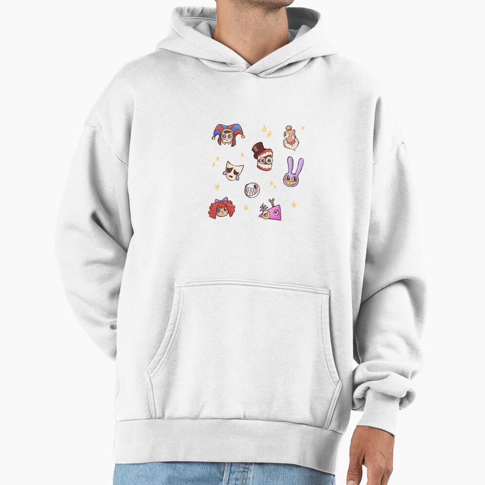 The Amazing Digital Circus Sticker Hoodie - Image 2