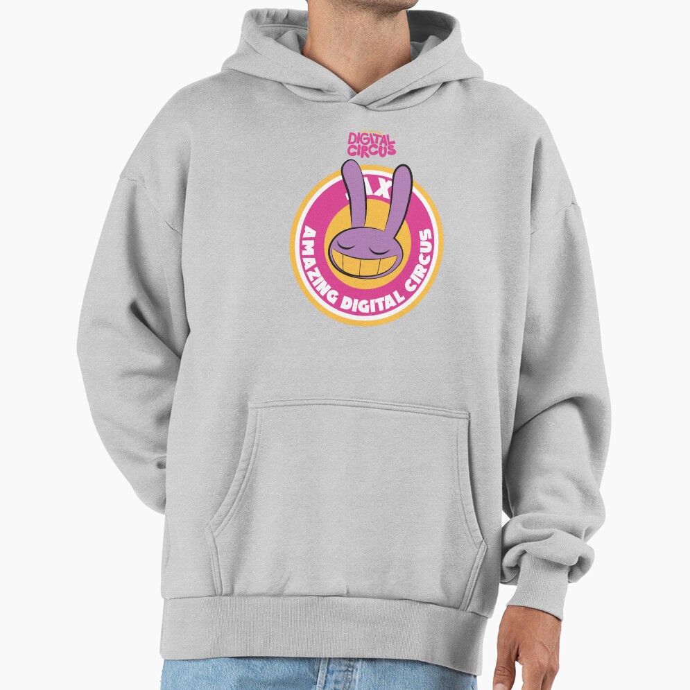 The Amazing Digital Circus Jax Circle Emblem Hoodie - Image 4
