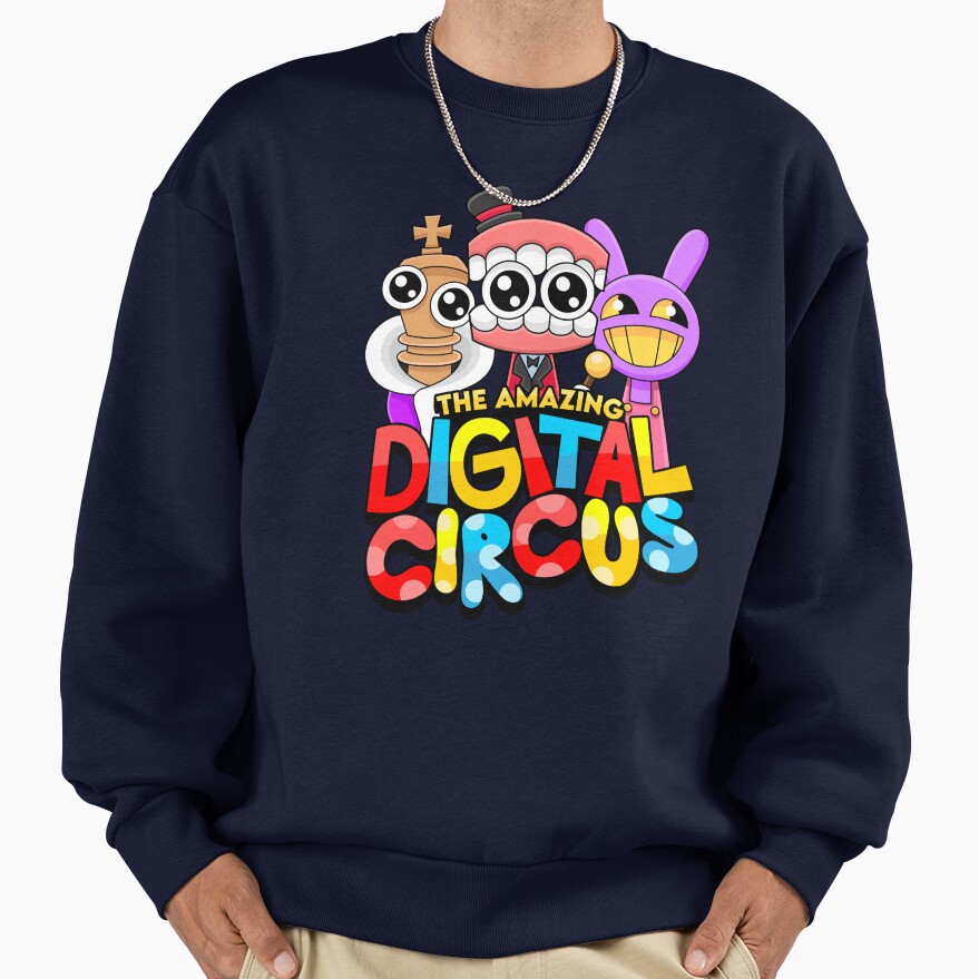 Amazing Digital Circus Characters Cute Sweatshirt - Image 5