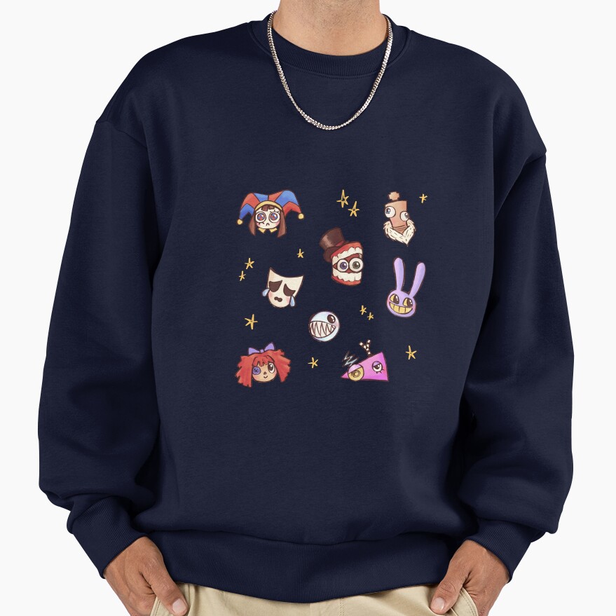The Amazing Digital Circus Sticker Sweatshirt - Image 5
