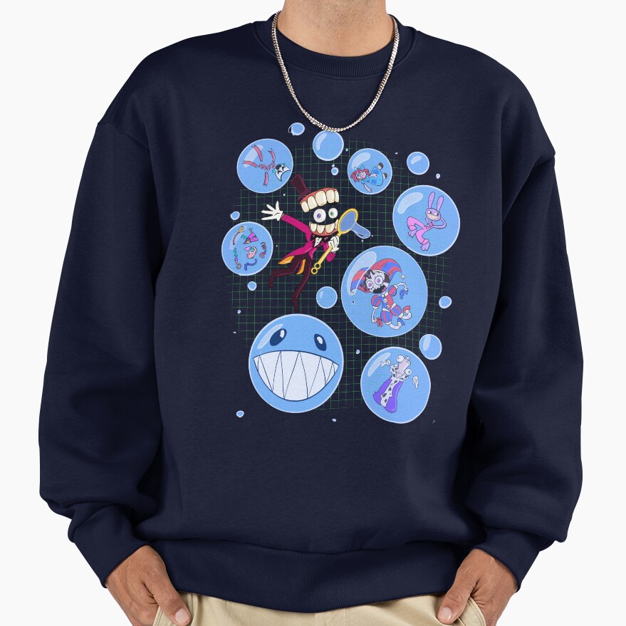 The Amazing Digital Circus Trapped In A Bubble Sweatshirt - Image 5