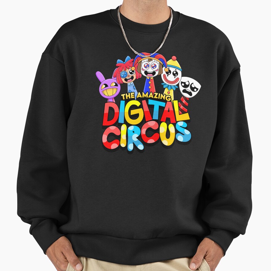 Amazing Digital Circus Characters Cute Design Sweatshirt