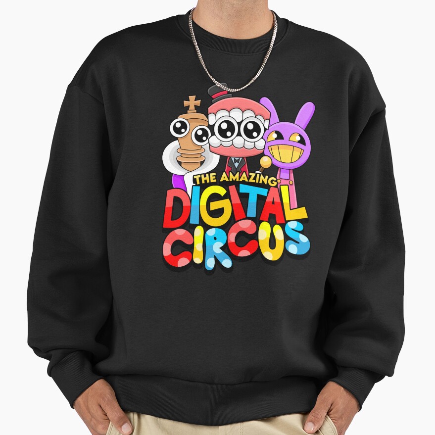 Amazing Digital Circus Characters Cute Sweatshirt - Image 2