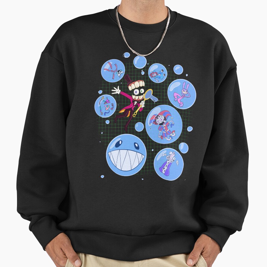 The Amazing Digital Circus Trapped In A Bubble Sweatshirt