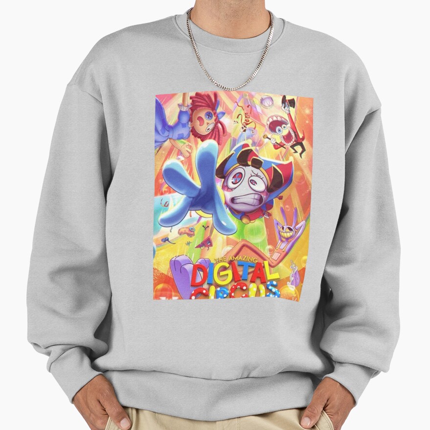 The Amazing Digital Circus Fanart Animation Series Sweatshirt - Image 4