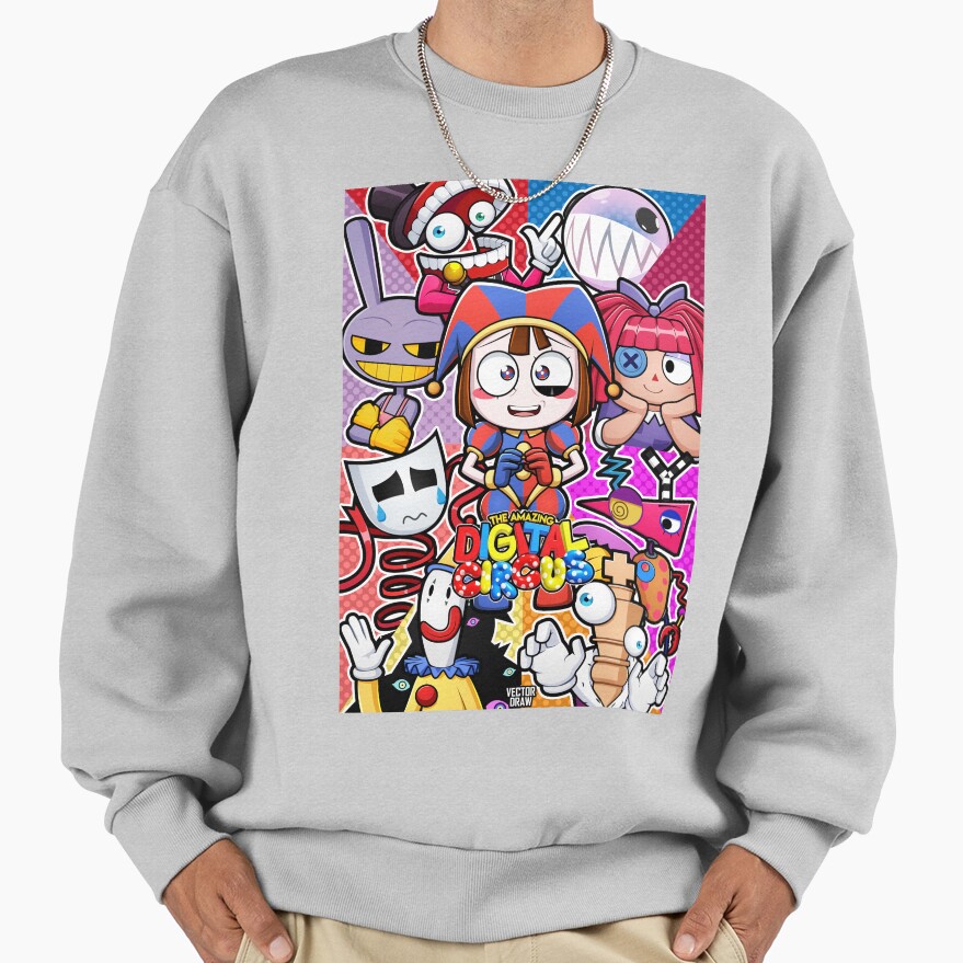 The Amazing Digital Circus Fanart Sweatshirt - Image 4