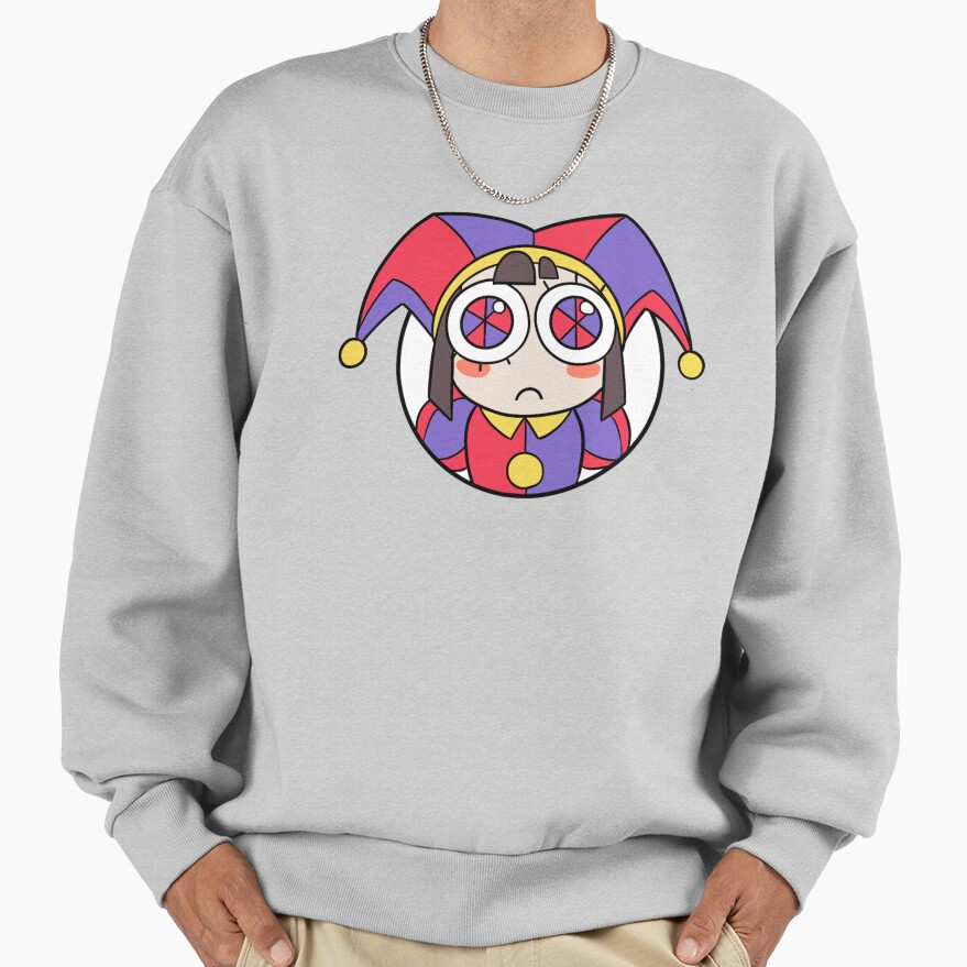 Pomni Head Icon Sticker T Shirt The Amazing Digital Circus Sweatshirt