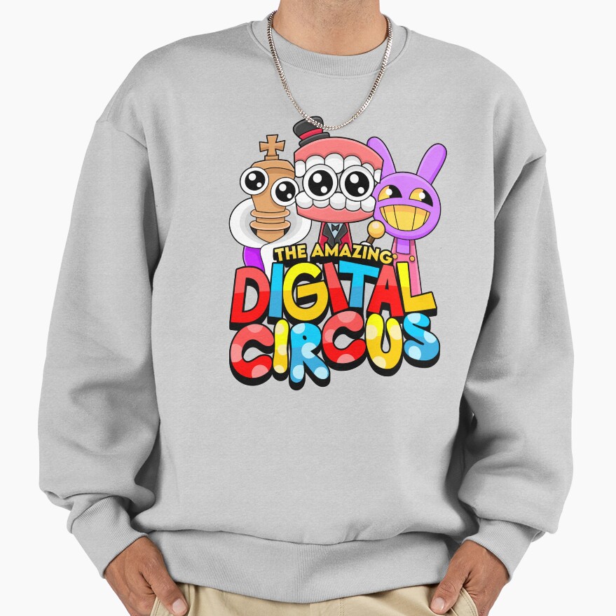 Amazing Digital Circus Characters Cute Sweatshirt - Image 4