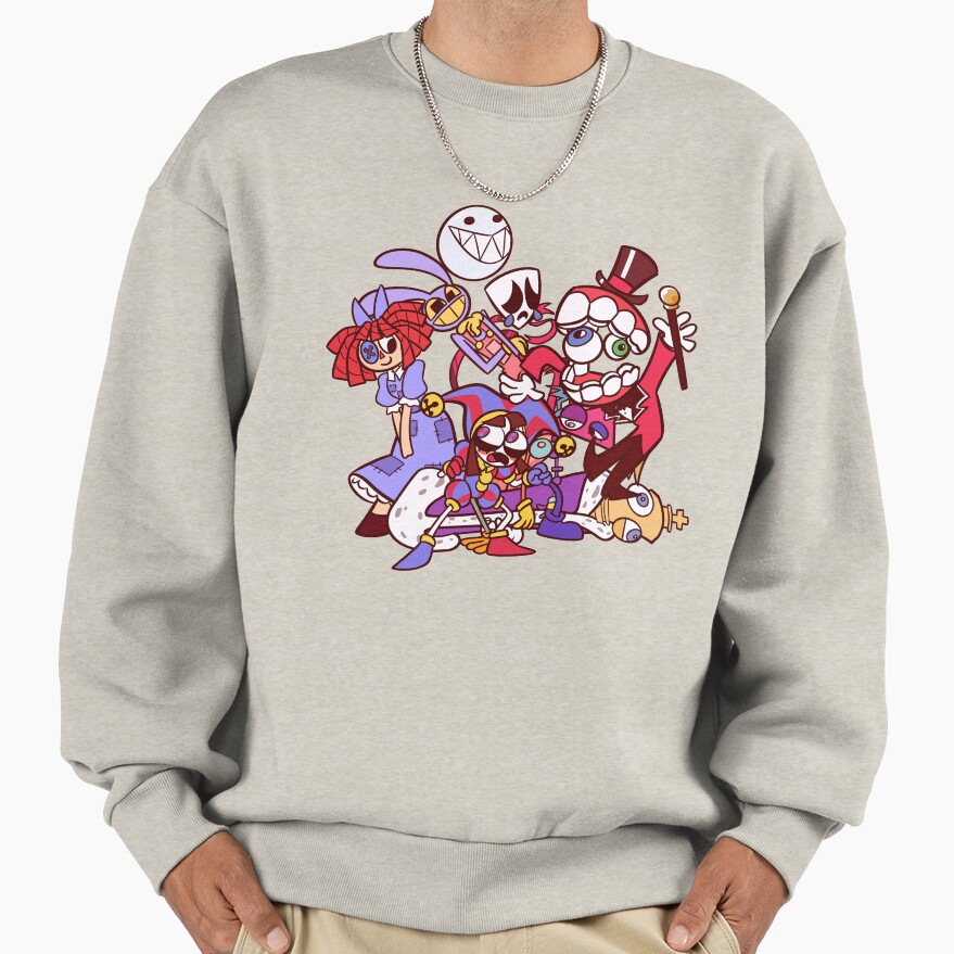 Digital Circus Friends Sweatshirt - Image 4