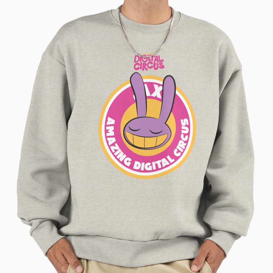 The Amazing Digital Circus Jax Circle Emblem Sweatshirt - Image 3