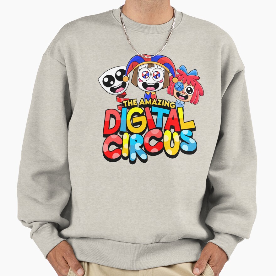 Amazing Digital Circus Characters Cute Hot Sweatshirt - Image 3