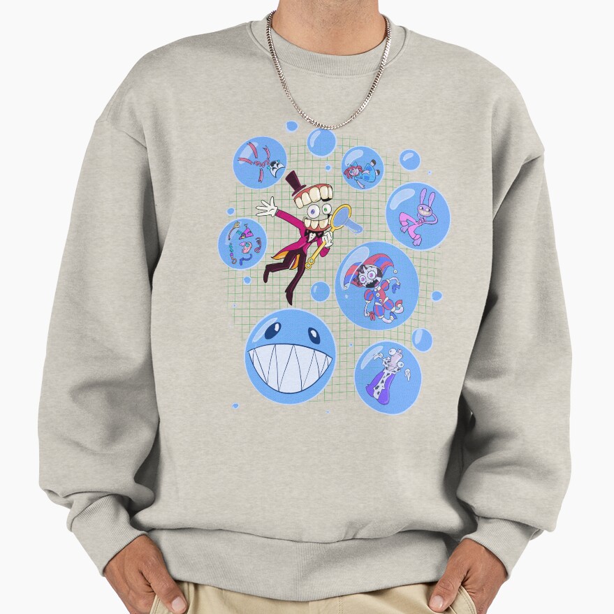 The Amazing Digital Circus Trapped In A Bubble Sweatshirt - Image 3