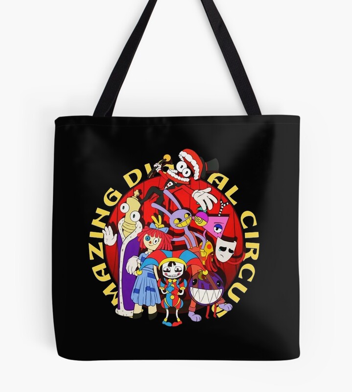 The Amazing Digital Circus Characters Tote Bag