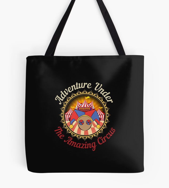 The Amazing Circus Adventure Under Circus Tote Bag