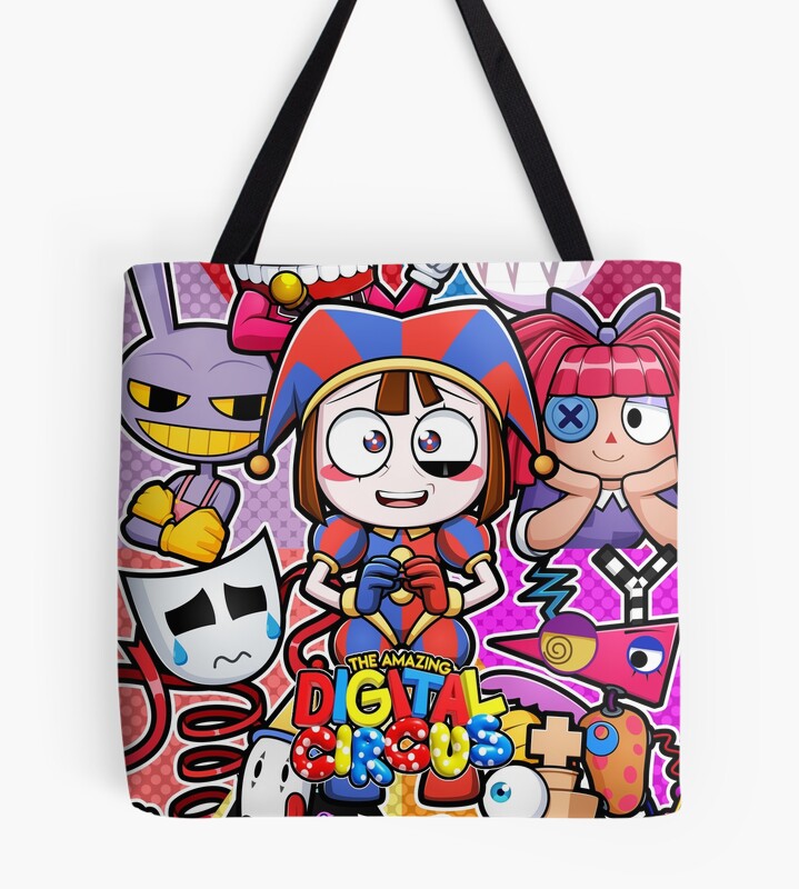 The Amazing Digital Circus Fanart Tote Bag