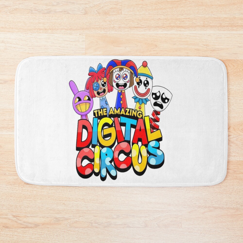 The Amazing Digital Circus Design Bath Mat