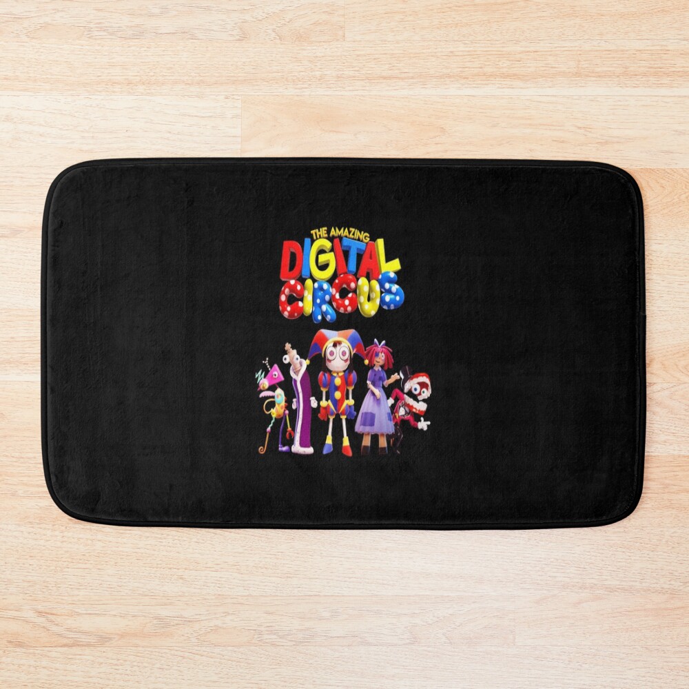 Digital Circus Bath Mat